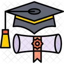 Graduation Cap Academia Cap Icon