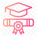 Graduation Degree  Icon