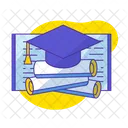 Graduation Document  Icon