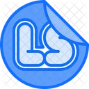 Letter Sticker Artist Icon