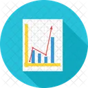 Grafico De Negocios Beneficio Crecimiento Empresarial Icono