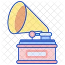 Gramophone Audio Player Musical Instrument Icon