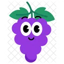 Grape Fruit Food Icon