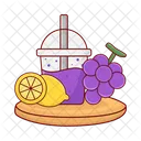 Fresh Drink Fruit Icon