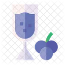 Grapes Juice Juice Soft Drink Icon