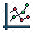 Graph Line Chart Line Graph Icône