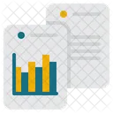 Graph Chart Document アイコン