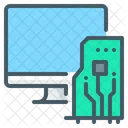 Hardware Computer Microchip Icon