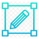 Pencil Tool Designing Equipment Design Tool Icon