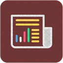 Financial Report Graphical Icon