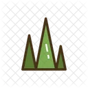 Gras Pflanze Baum Symbol