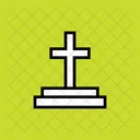 Grave Cemetery Tomb Icon