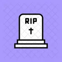 Grave Cemetery Tomb Icon