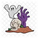 Grave Halloween Death Icon