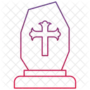 Gravestone Tombstone Cemetery Icon