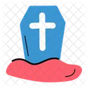 Graveyard Christian Grave Rip Icon