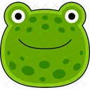 Green Frog Animal Icon