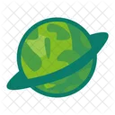 Green Planet Astronomy Icon