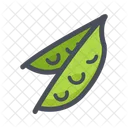 Green Bean Green Pod Icon