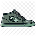 Footwear Icon Flat Style Icon