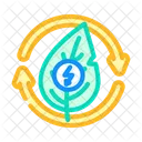 Conversion Biomass Energy Icon