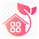 Green House Eco Home Environment Icon