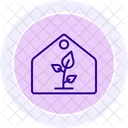 Green Living Spaces Line Icon Icon