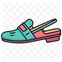 Footwear Icon Flat Style アイコン