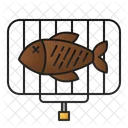 Grilled Fish Fish Grill Icon