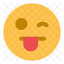 Grin Tongue Wink  Icon