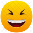 Grinning Squinting Face Emoji Emotion アイコン