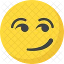 Uberrascht Grinsen Emoticons Symbol