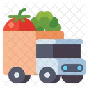 Grocery Truck Grocery Food Icône