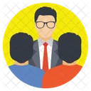 Group People Discussion Icon