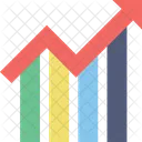 Growth Forecasting Bar Icon