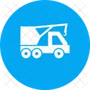 Grua Pesada Vehiculo Icono