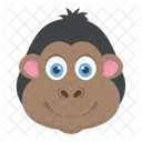 Baboon Macaque Monkey Icon