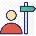 Guidepost Signpost Direction Post Icon