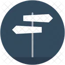 Guidepost Signpost Direction Icon