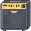 Guitar Amplifier Music Icon