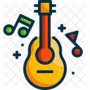 Guitar Folk Summertime Icon