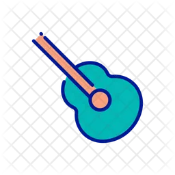 Guitare  Icône