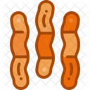 Gummy Worm Candy Icon