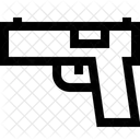 총 권총 무기 아이콘