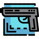 Gun Handgun Weapon Icon