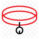 Gurtel Haustier Halsband Symbol