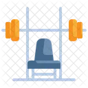 Gym Weight Exercise Symbol