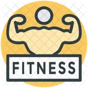 Gym Signboard Gymnasium Icon