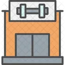 Gym Building  Icon