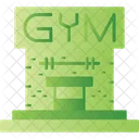 Gym Center  Icon